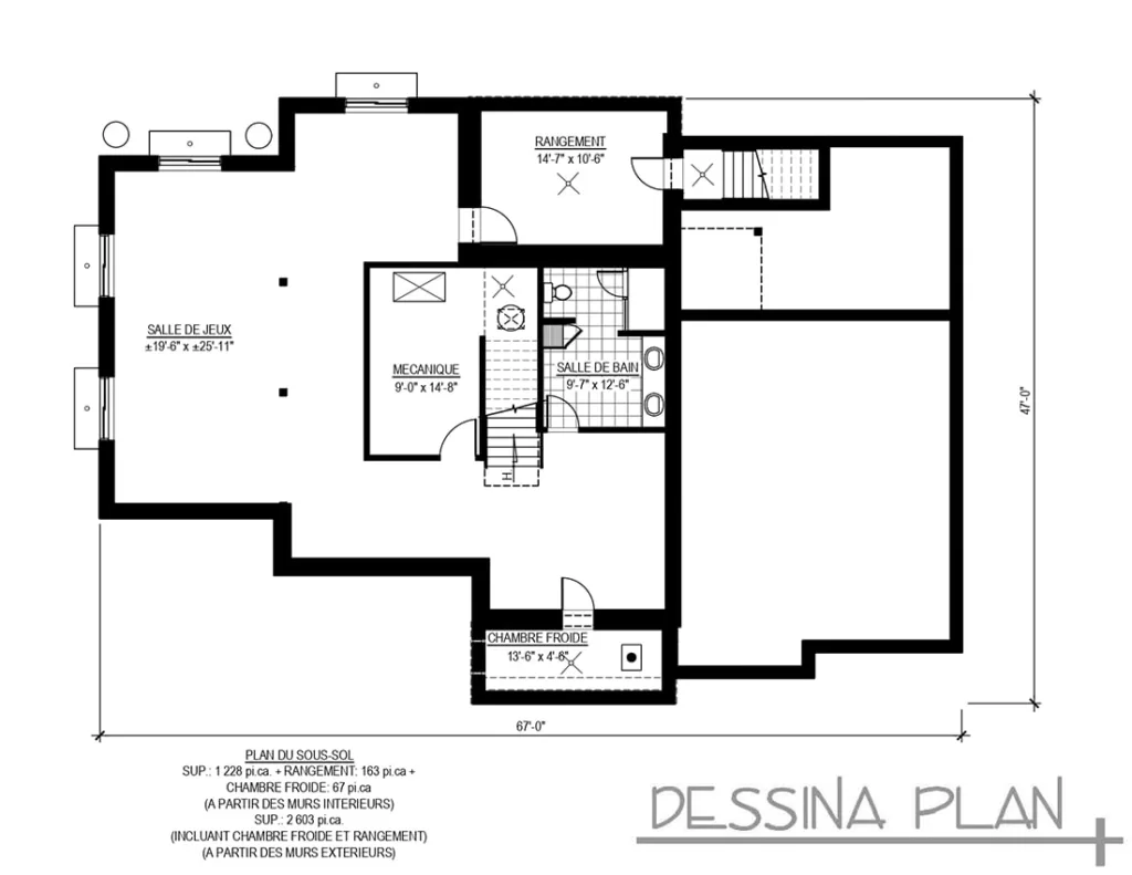 Plan de maison