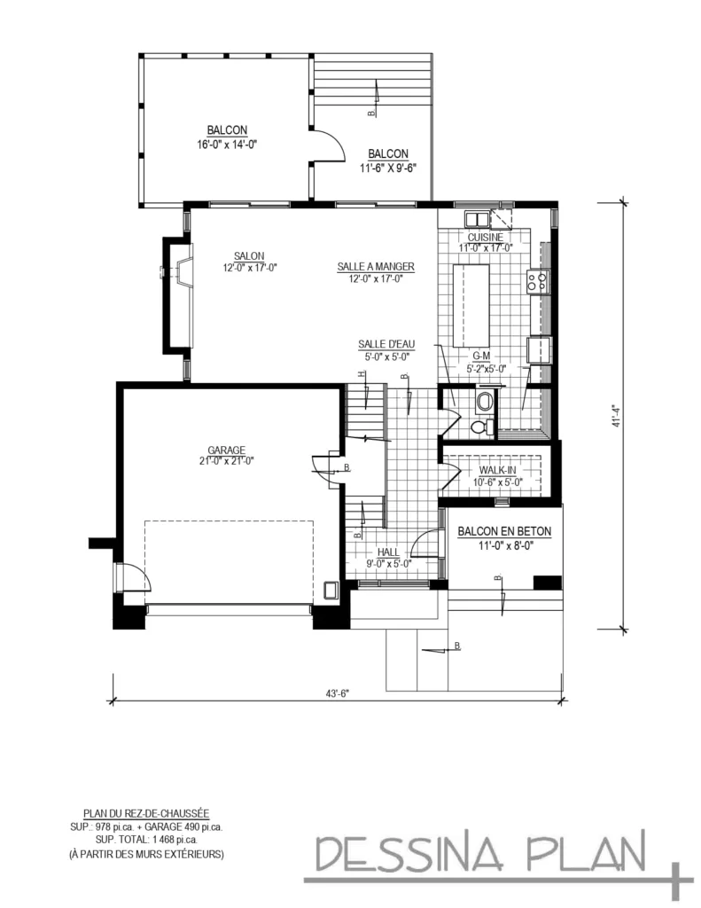 Plan de maison