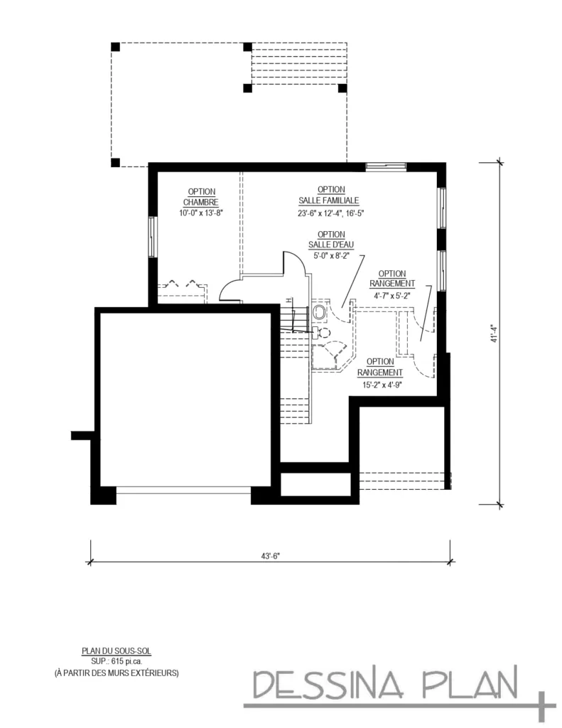 Plan de maison