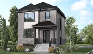 Plan de cottage contemporain 3 chambres