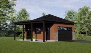 Plan de garage détaché