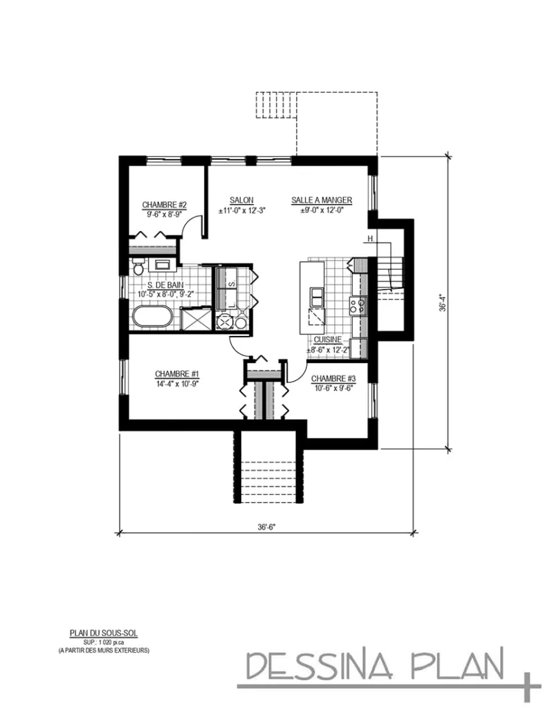 Plan de duplex