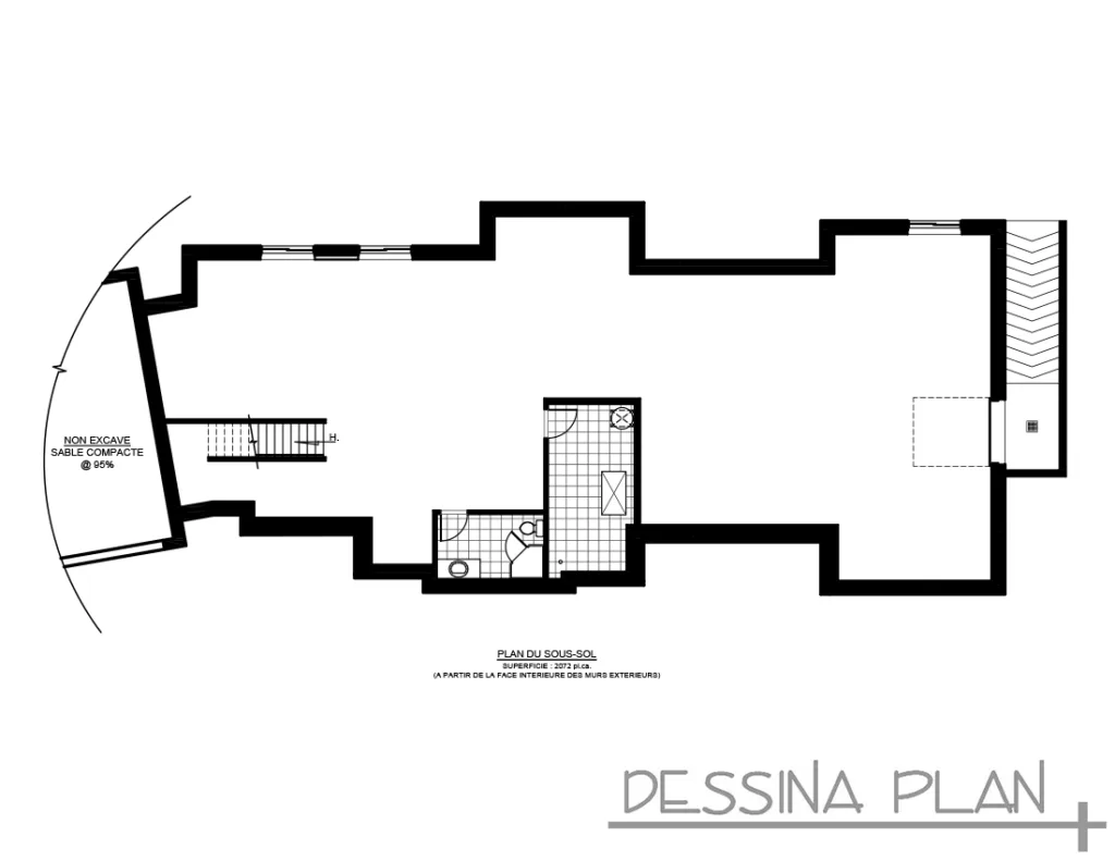 Plan de maison champêtre