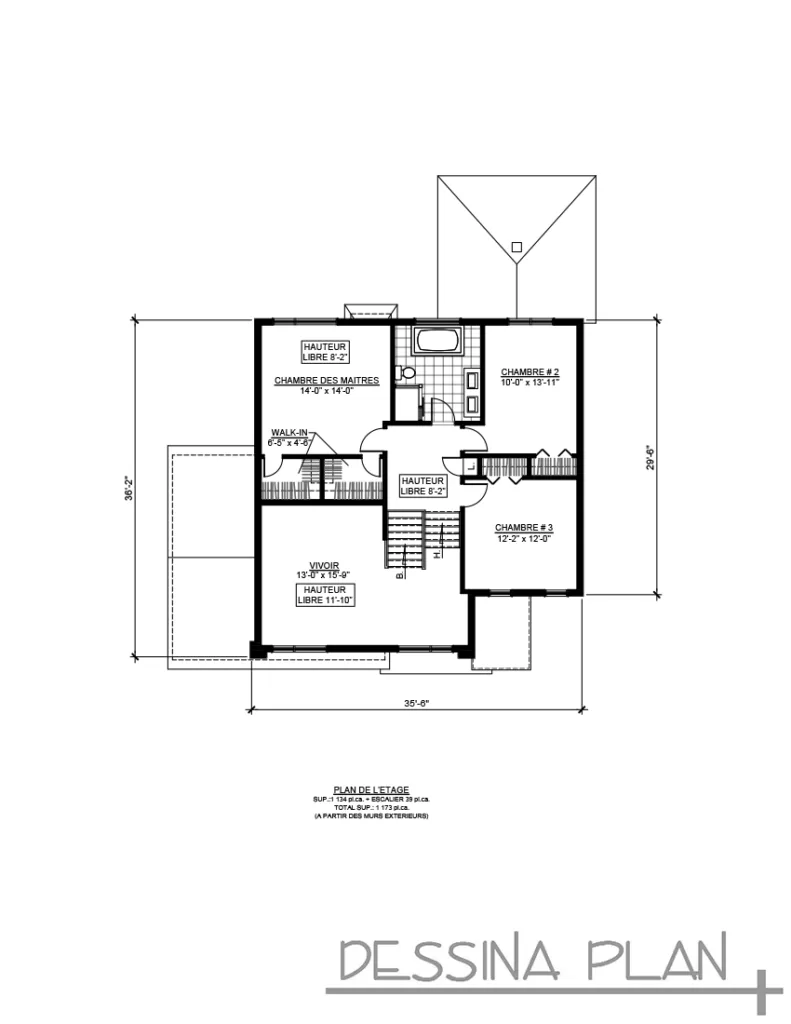 23-5821-Plan etage